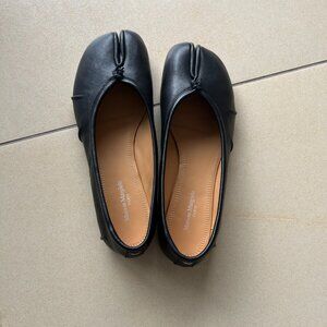 MAISON MARGIELA Tabi Leather Ballerina Flats